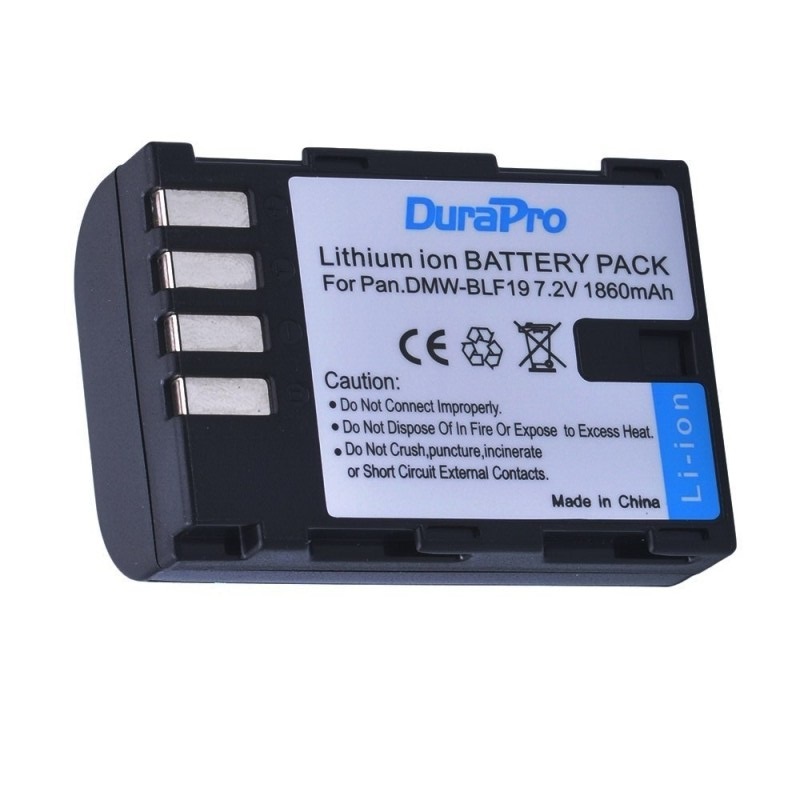 

Аккумулятор DuraPro DMW-BLF19 для Panasonic 1860 mAh, DMW-BLF19