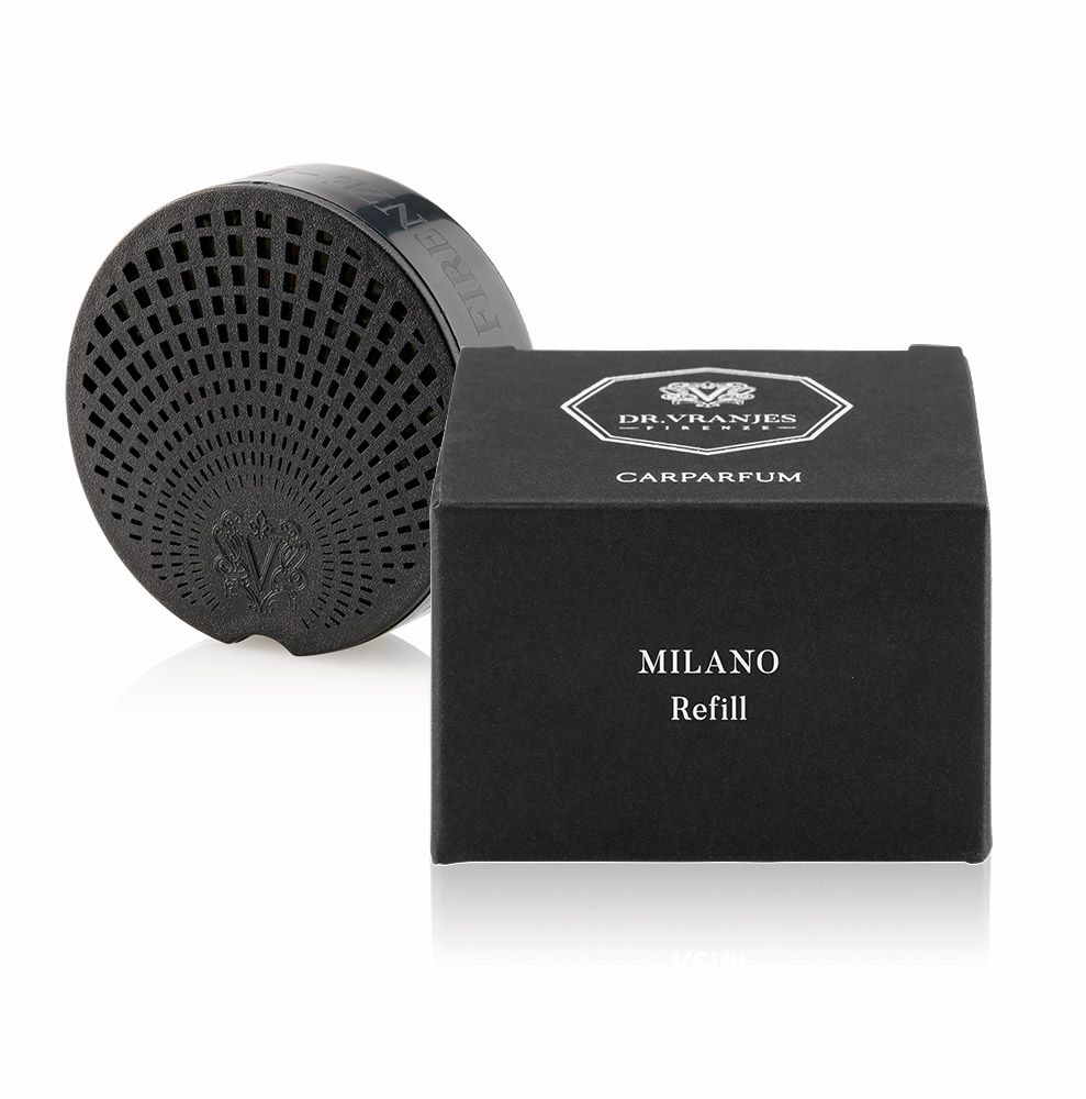 

Автомобильный ароматизатор Dr. Vranjes Firenze Milano меловой, Черный, Milano сменный блок