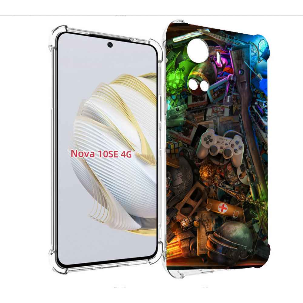 

Чехол MyPads JlaMBcPa6eM для Huawei Nova 10 SE, Прозрачный, Tocco