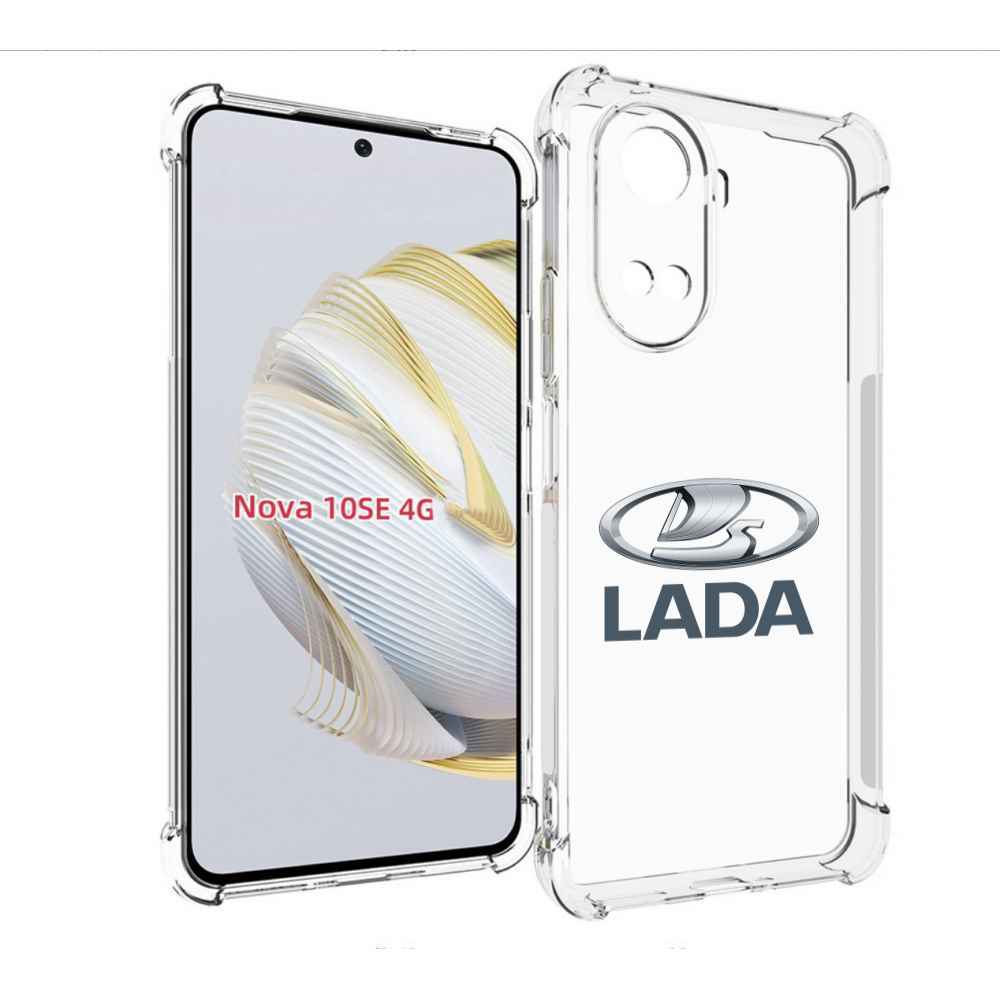 

Чехол MyPads Lada-ваз-4 мужской для Huawei Nova 10 SE, Прозрачный, Tocco