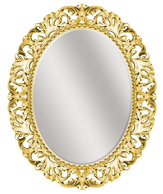 

Зеркало 80х100 золото Caprigo PL040-ORO