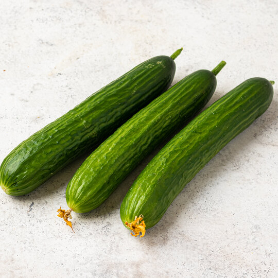 

Огурцы ВкусВилл гладкие +- 400 г