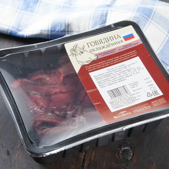

Поджарка говяжья ВкусВилл охлажденная 400 г