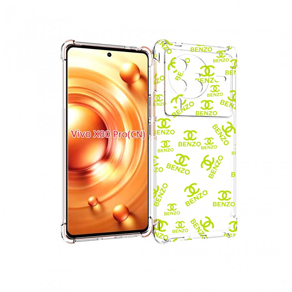 

Чехол MyPads Белый-Бензо для Vivo X80 PRO, Прозрачный, Tocco