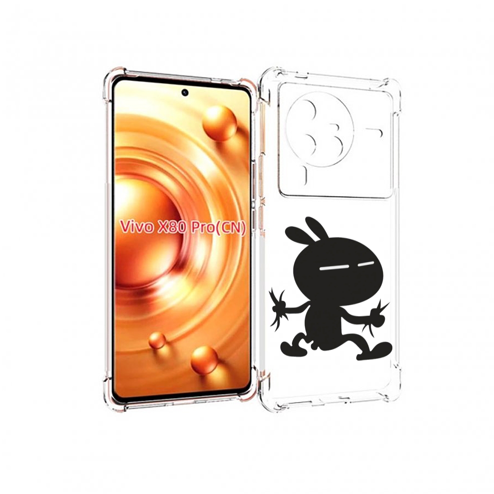 

Чехол MyPads Боец для Vivo X80 Pro, Прозрачный, Tocco