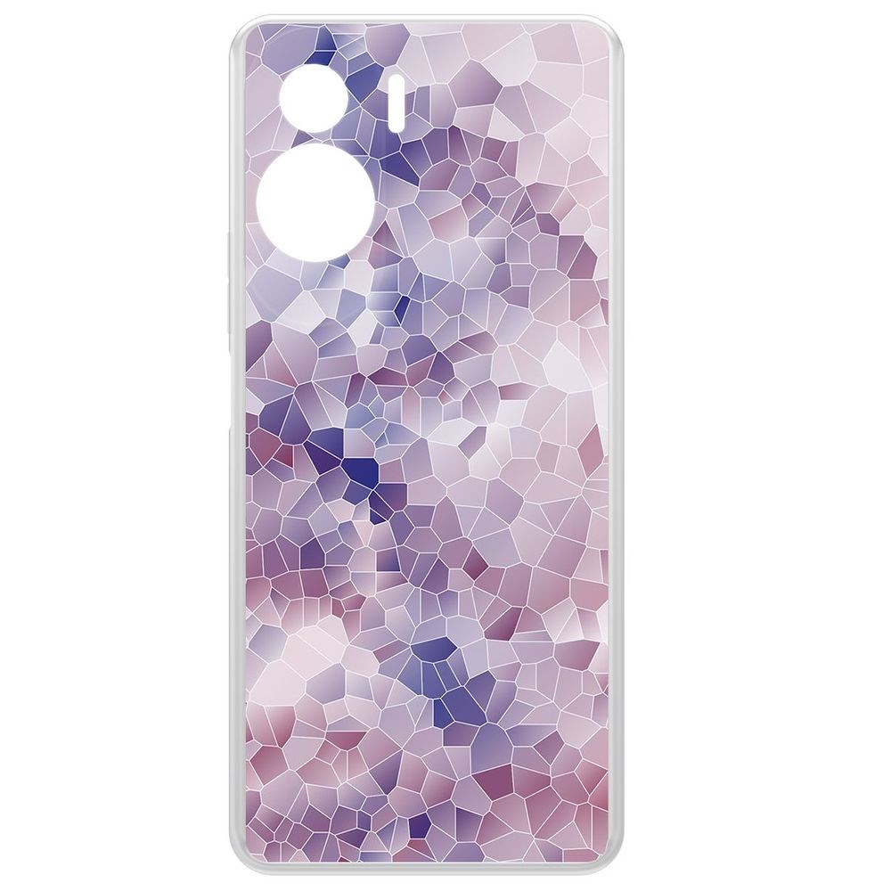 

Чехол-накладка Krutoff Clear Case Витраж 2 для Honor X50i, Прозрачный