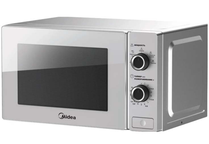 

Микроволновая печь соло Midea MM720S220-S серый, MM720S220-S