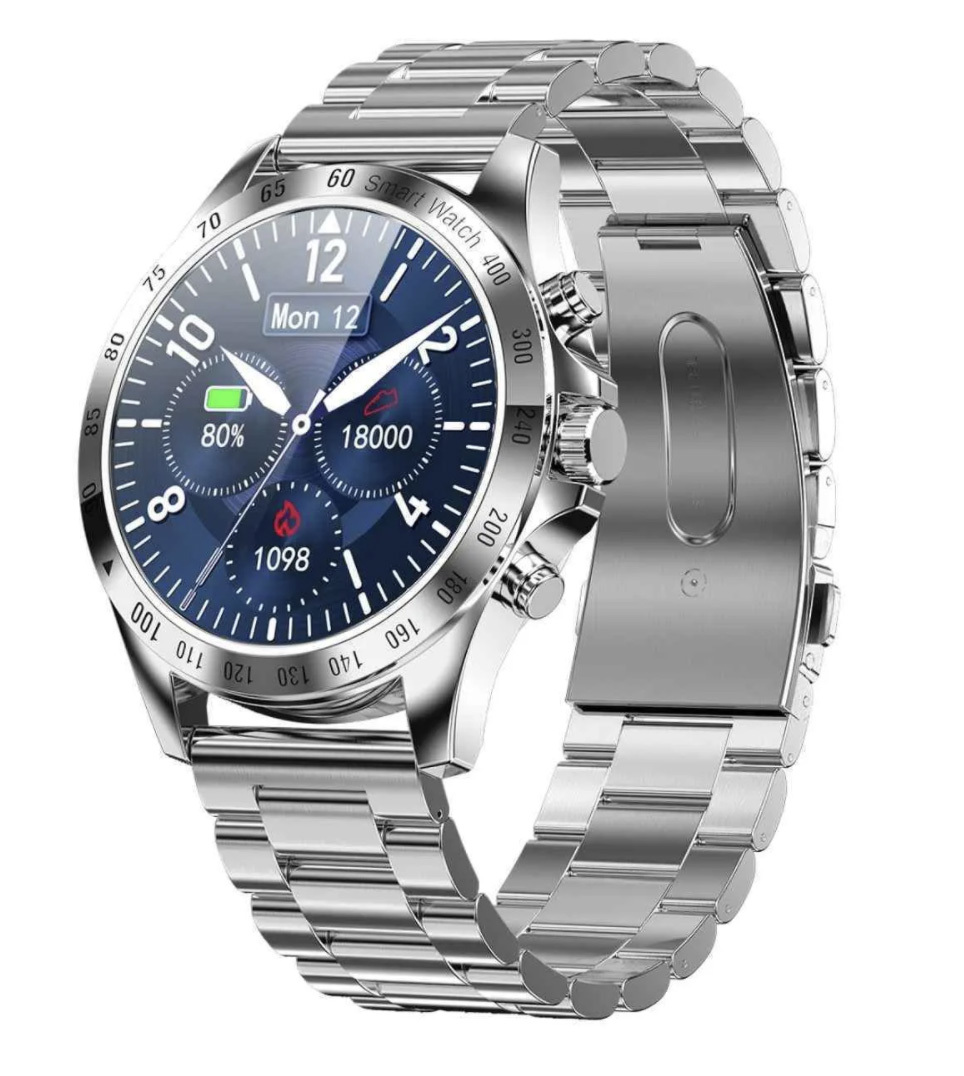 фото Kingwear умные часы smart watch kingwear lw09, цвет - серебристый.