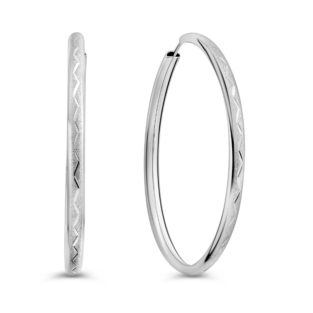 

Серьги конго из серебра 585Gold 702012656, 702012656