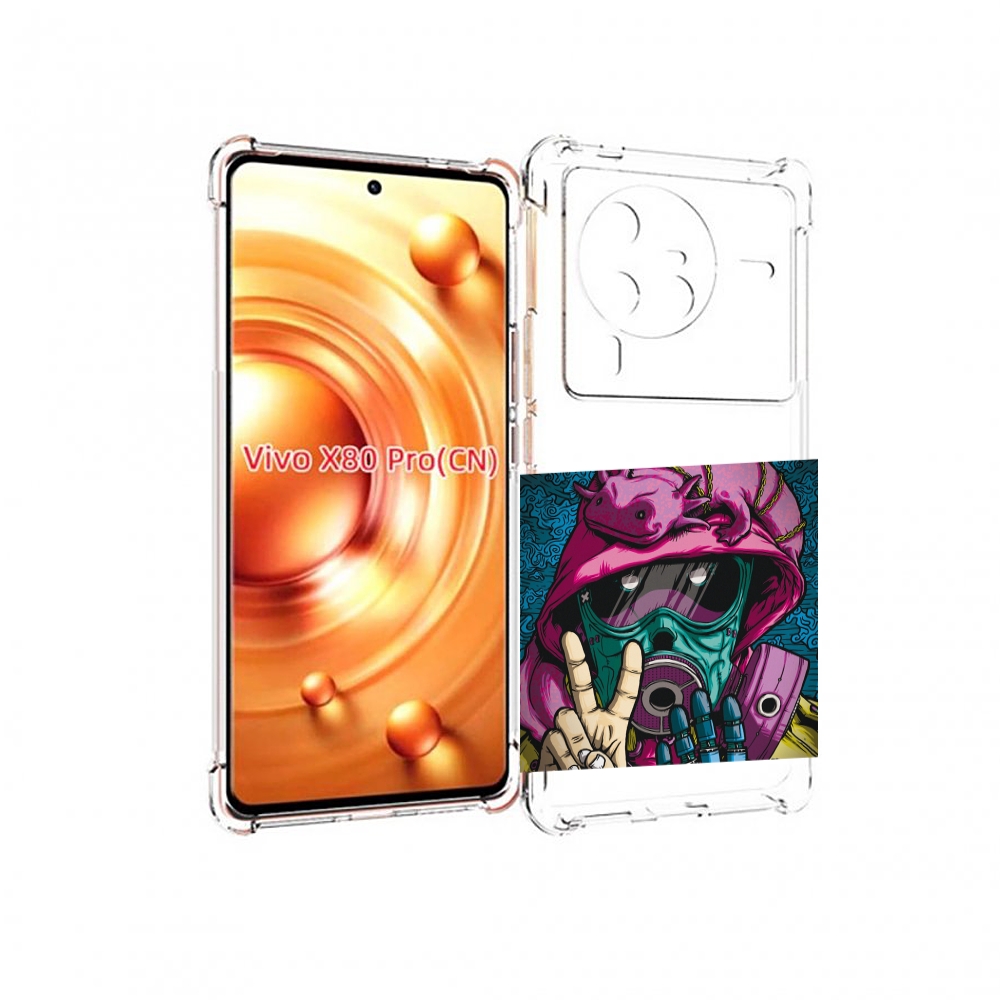

Чехол MyPads Всем-мир для Vivo X80 Pro, Прозрачный, Tocco