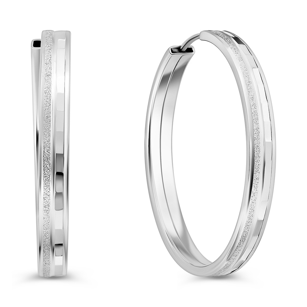 

Серьги конго из серебра 585Gold 702012645, 702012645
