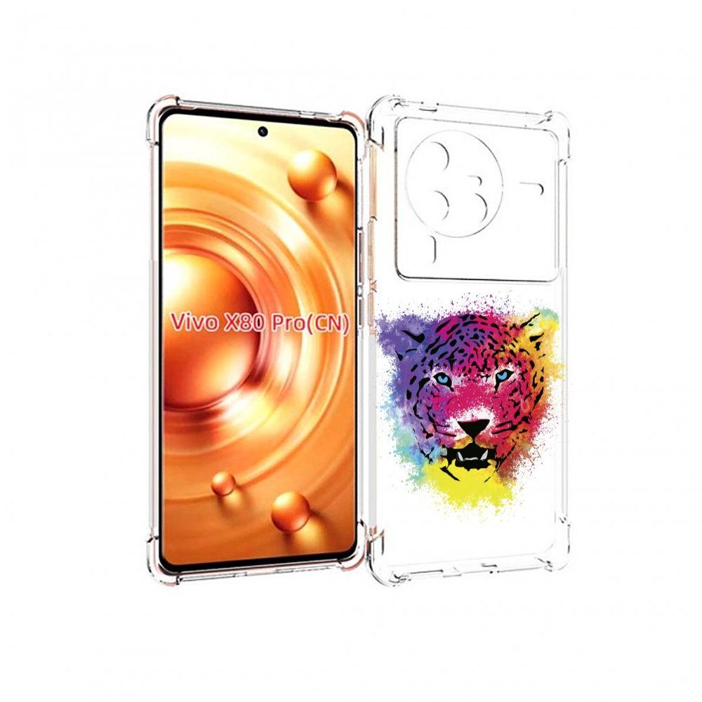 

Чехол MyPads Гепард для Vivo X80 Pro, Прозрачный, Tocco