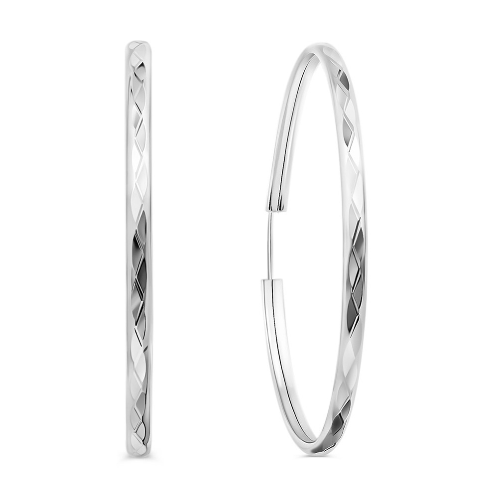 

Серьги конго из серебра 585Gold 702012689, 702012689