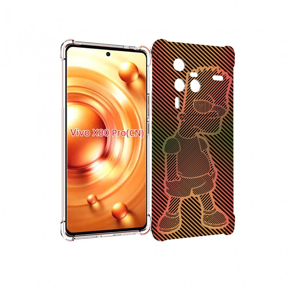 

Чехол MyPads Графический-Барт-Симпсон для Vivo X80 Pro, Прозрачный, Tocco