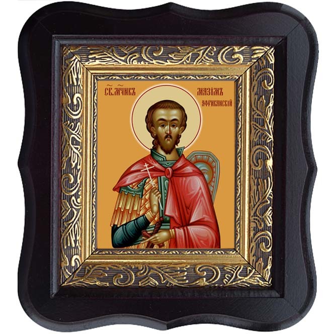 

Максим Африканский (Карфагенский) мученик. Икона на холсте.