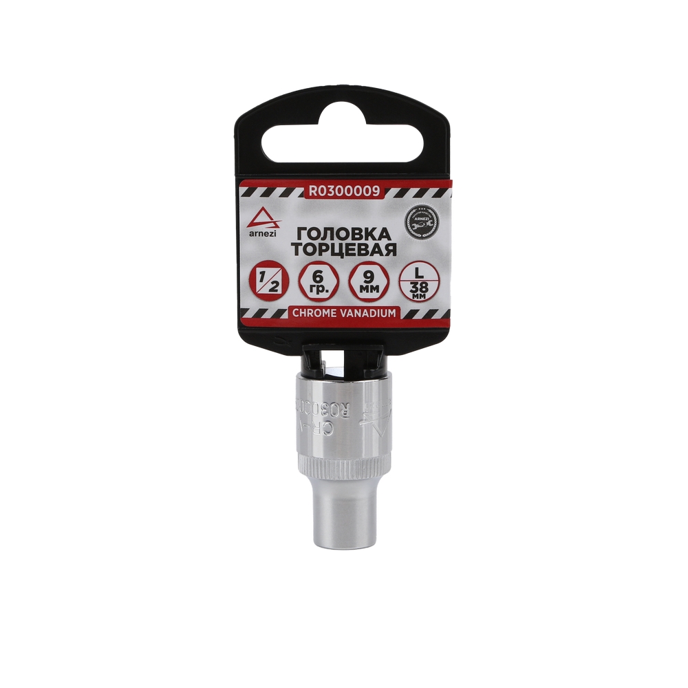 

Головка 1/2" 6-И Гр. 9мм L=38мм, Arnezi R0300009 ARNEZI арт. R0300009