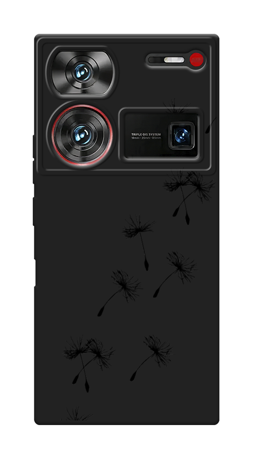 

Чехол Awog на ZTE Nubia Z60 Ultra "Летящие одуванчики", Черный, 136752-1