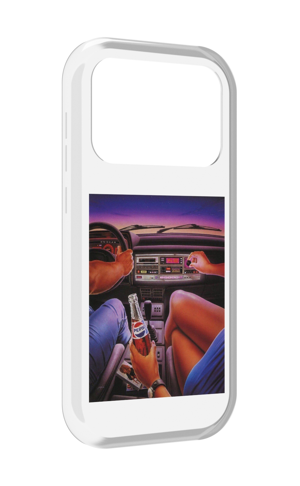

Чехол MyPads американская машина салон для Oukitel F150 Air1 Pro / F150 Air1, Прозрачный, Tocco