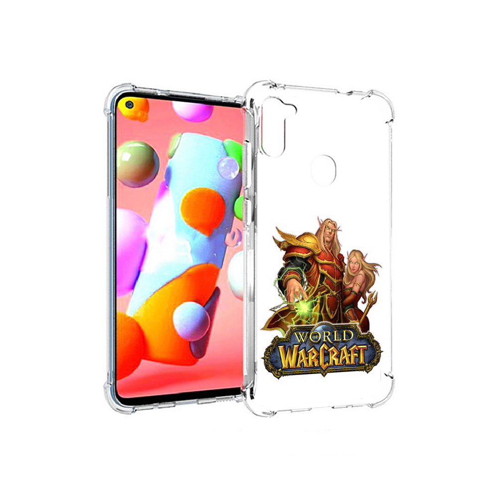 

Чехол MyPads Tocco для Samsung Galaxy A11 варкрафт2 (PT149913.480.256), Прозрачный, Tocco