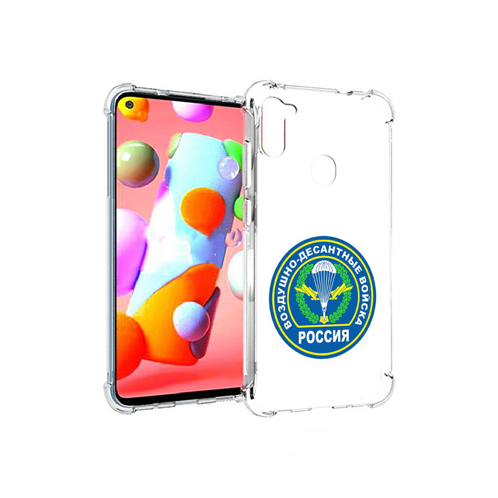 

Чехол MyPads Tocco для Samsung Galaxy A11 вдв (PT149913.480.258), Прозрачный, Tocco