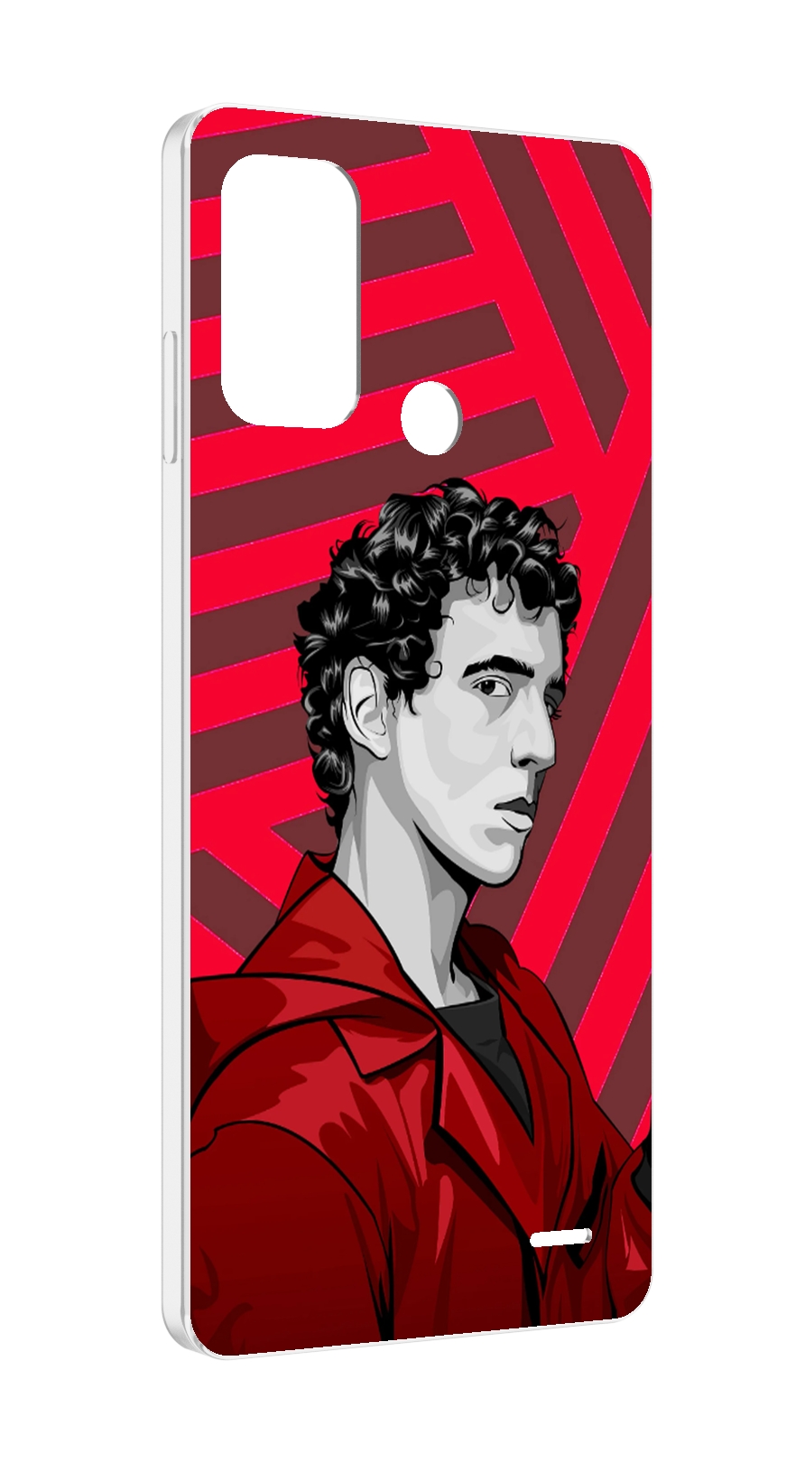 Чехол MyPads Рио-бумажный-дом для ZTE Blade A52