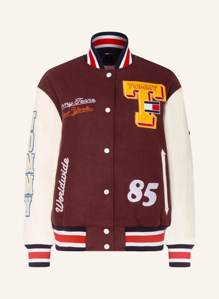 

Бомбер женский Tommy Jeans 1001325213 красный S (доставка из-за рубежа), 1001325213