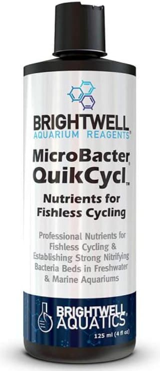 

Питательные вещества для бактерий Brightwell Aquatics MicroBacter QuikCycl, 125 мл