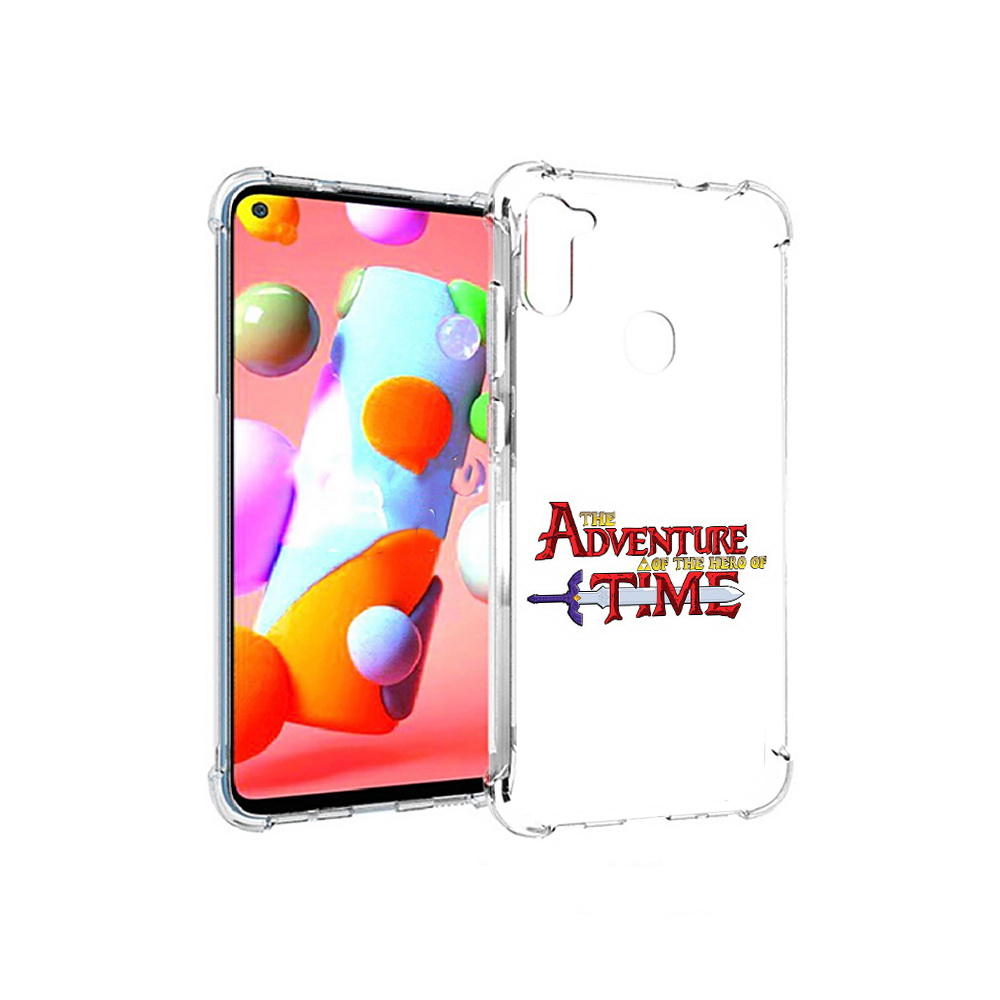 

Чехол MyPads Tocco для Samsung Galaxy A11 время приключений логотип (PT149913.480.275), Прозрачный, Tocco