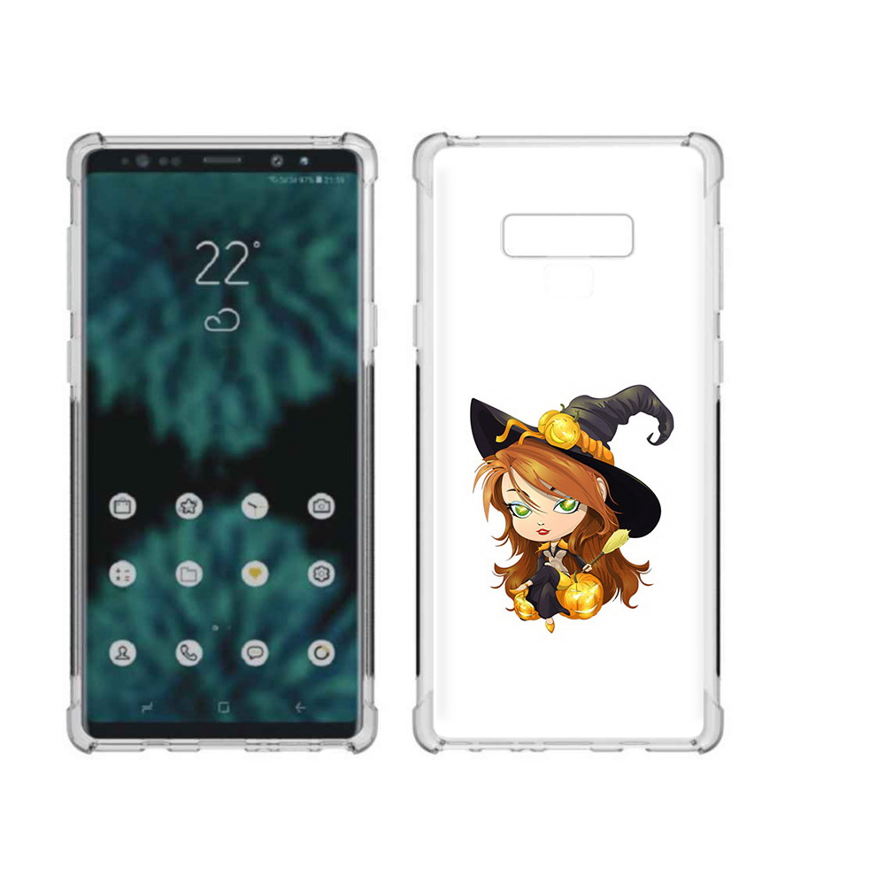 

Чехол MyPads Tocco для Samsung Galaxy Note 9 Ведьмочка (PT115235.598.40), Прозрачный, Tocco