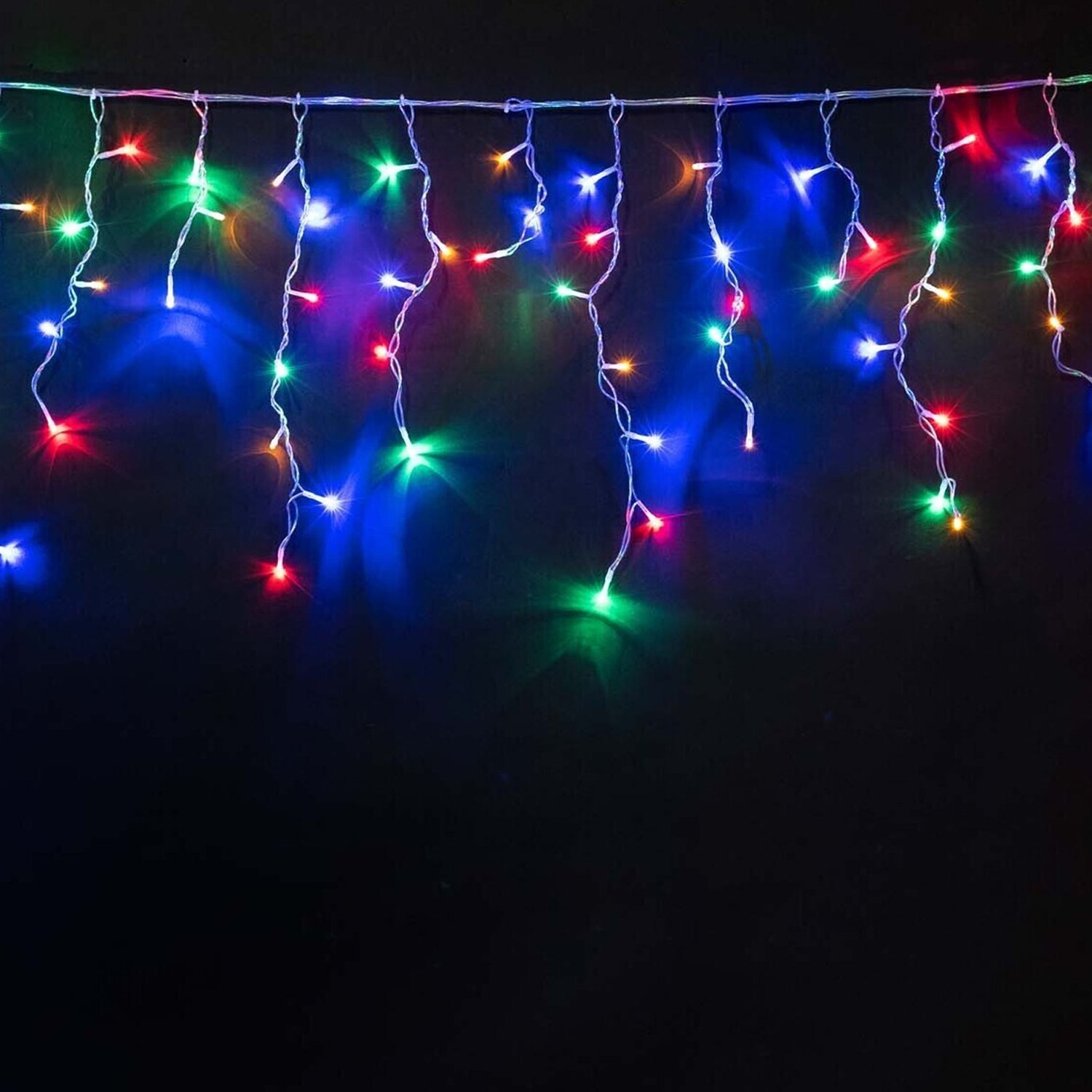 

Гирлянда Бахрома 240 LED, 4х0,7 м, цвет: разноцветный