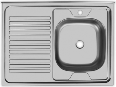 

Ukinox Мойка ECO 800.600 R, Серебристый, ECO R