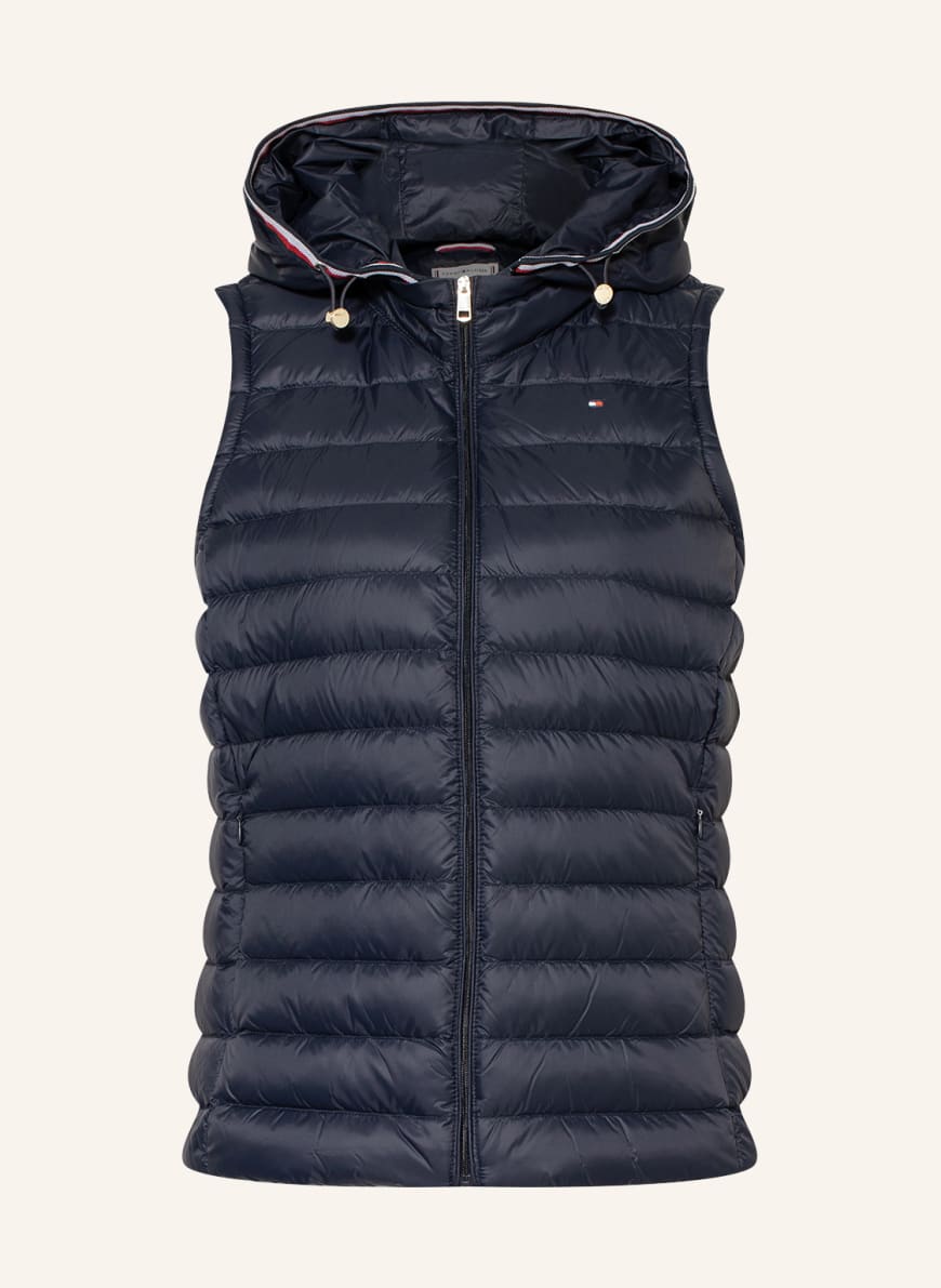 Утепленный жилет женский Tommy Hilfiger 1001334938 синий XS