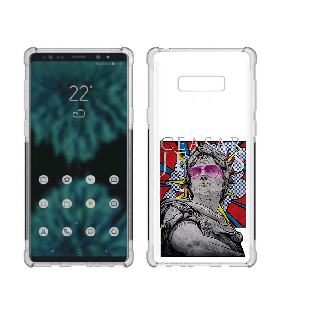 

Чехол MyPads Tocco для Samsung Galaxy Note 9 крутая статуя свободы (PT115235.598.423), Прозрачный, Tocco