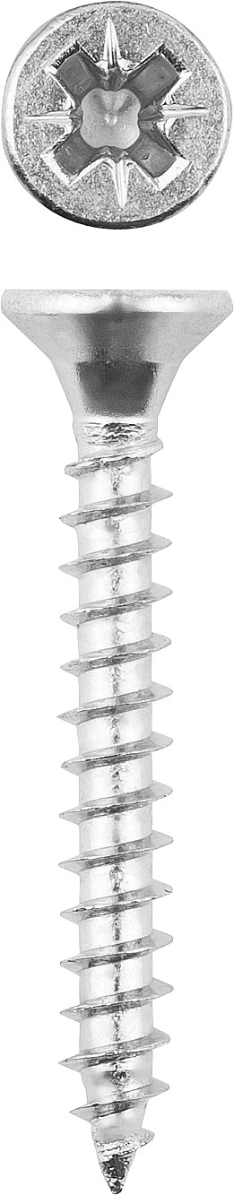 

Саморезы СУ-Б универсальные, 100 х 6.0 мм, 2 шт, белый цинк, ЗУБР