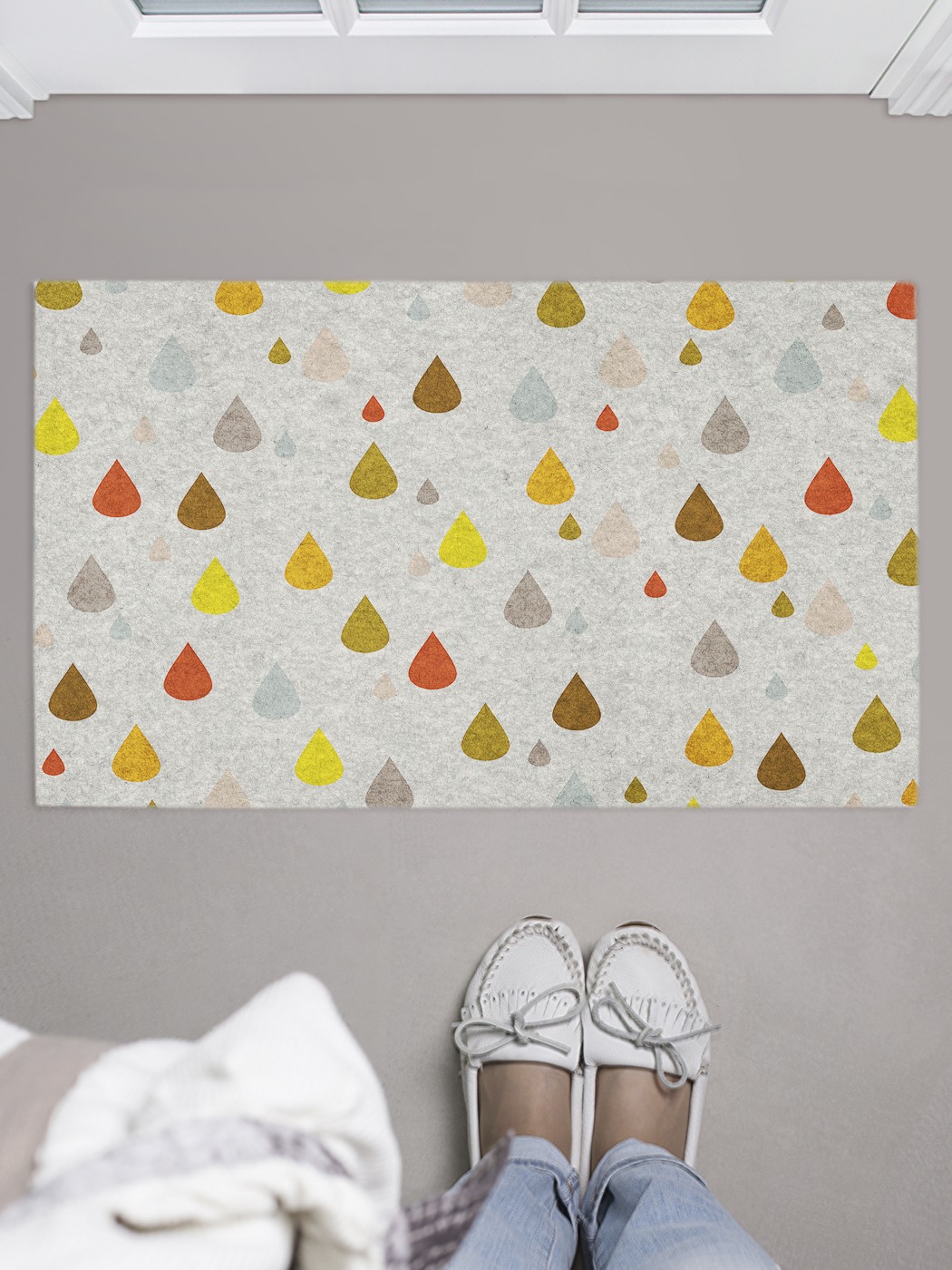 

Придверный коврик в прихожую для обуви, на резиновой основе, 75x45 см door_43361 JoyArty