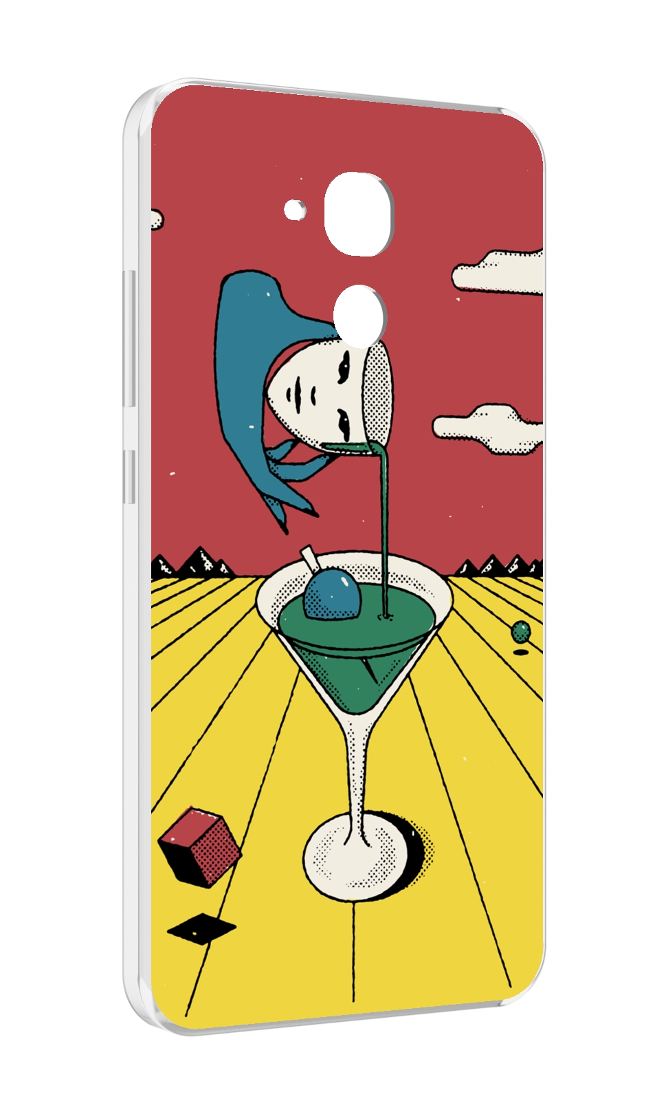 

Чехол MyPads необычный напиток для Huawei Honor 5C/7 Lite/GT3 5.2, Прозрачный, Tocco
