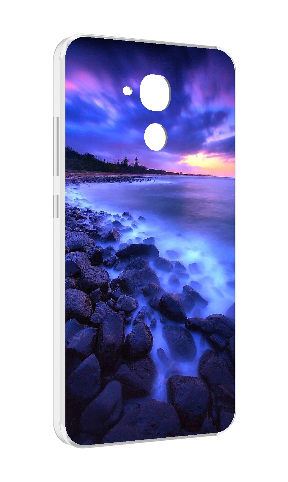 

Чехол MyPads неоновый берег для Huawei Honor 5C/7 Lite/GT3 5.2, Прозрачный, Tocco