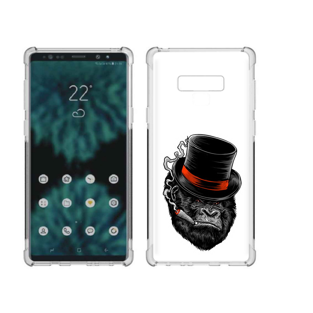 

Чехол MyPads Tocco для Samsung Galaxy Note 9 дизайнерская горилла (PT115235.598.431), Прозрачный, Tocco