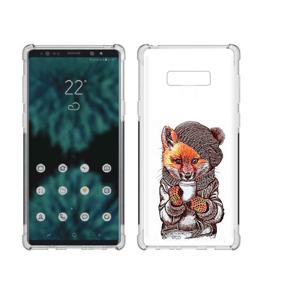 

Чехол MyPads Tocco для Samsung Galaxy Note 9 лиса в шапке (PT115235.598.437), Tocco