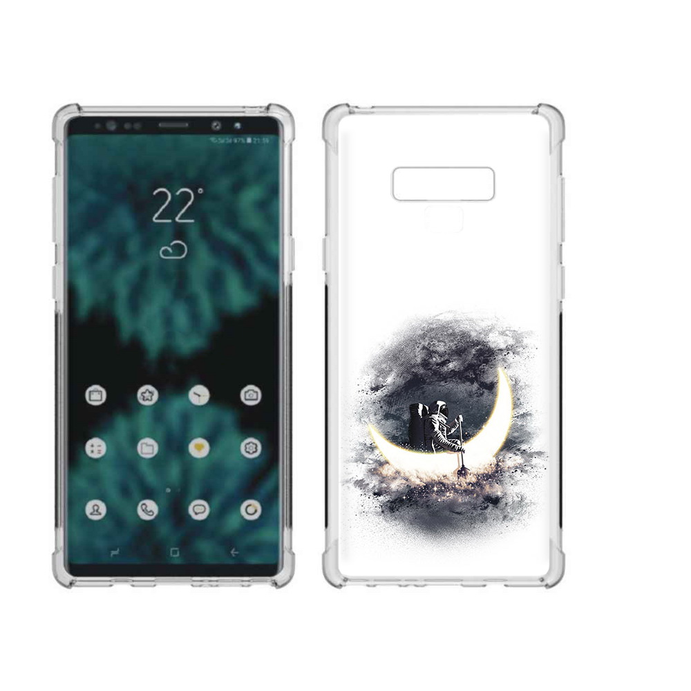 

Чехол MyPads Tocco для Samsung Galaxy Note 9 лунный путешественник (PT115235.598.448), Прозрачный, Tocco