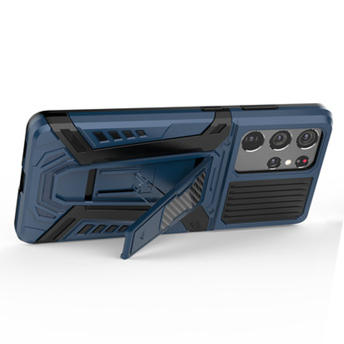 

Противоударный чехол Hammer для Samsung Galaxy S21 Ultra (синий)