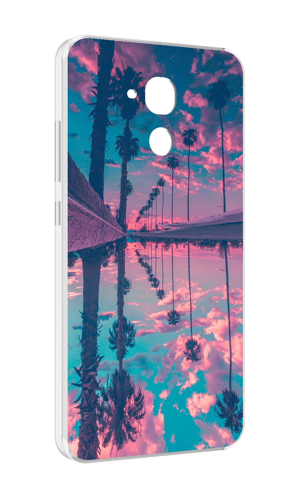 

Чехол MyPads отражение-пальм для Huawei Honor 5C/7 Lite/GT3 5.2, Прозрачный, Tocco