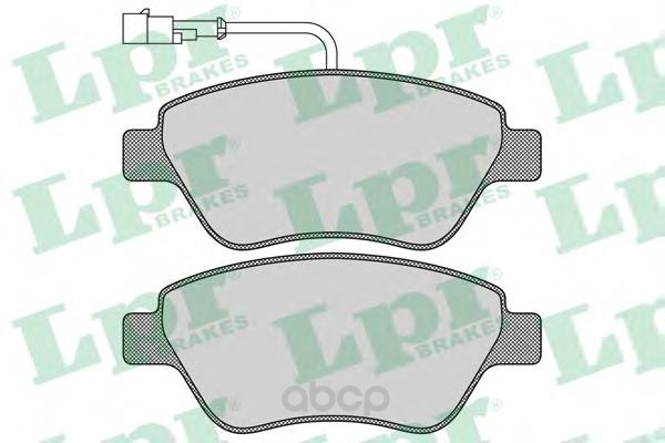 

Тормозные колодки Lpr дисковые 05p763