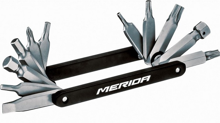 

Инструмент Merida 12in1 High-end Mini Tool for Tool Box black/grey