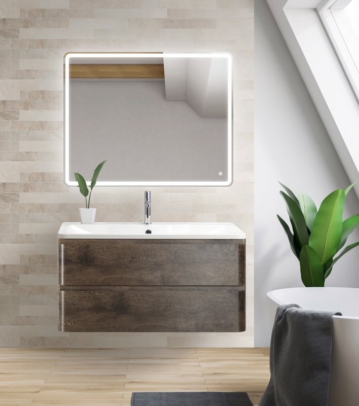 

Тумба для комплекта BelBagno ALBANO-800-2C-SO-RNG robere nature grigio, Коричневый