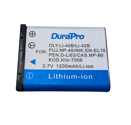 Аккумулятор DuraPro LI-42B для Olympus 1200 mAh 85000₽