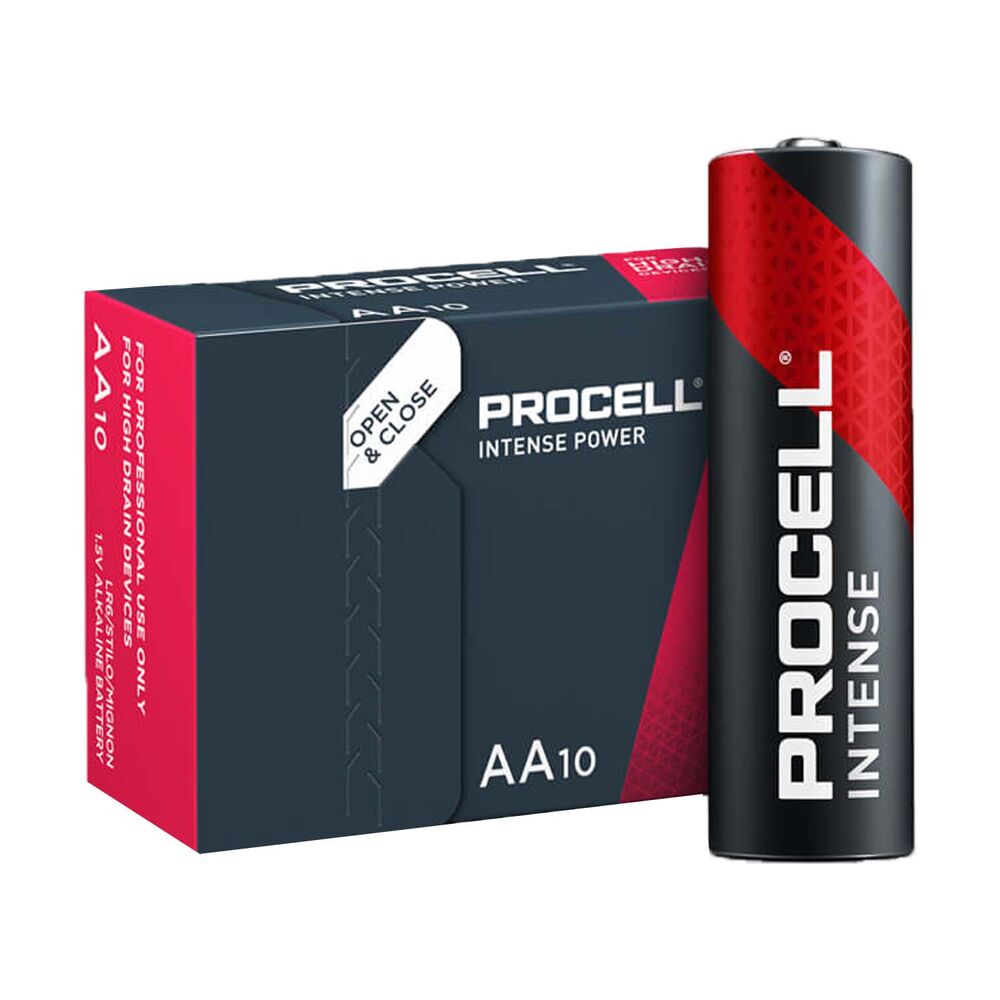 

Батарейки АА Duracell Procell Intense Alkaline AA / LR6 1,5V пальчиковые, 10 шт, Intense