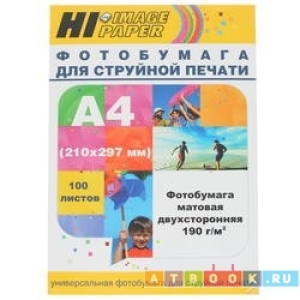 

Фотобумага Hi-black A201544, Белый, A201544