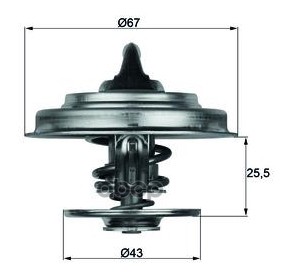 

Термостат KNECHT/MAHLE TX 18 87D
