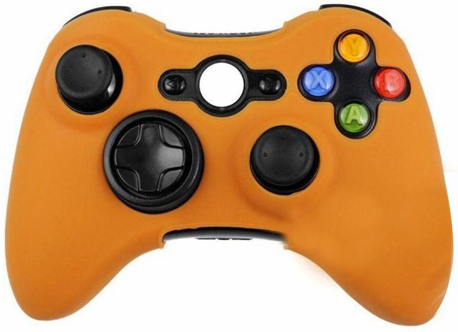 

Силиконовый чехол для Xbox 360 контроллера Оранжевый (Xbox 360)